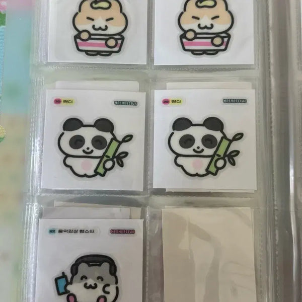 [BUNJANG] Hihiclub Sticker Bundle Set / 히히클럽 띠부띠부씰 일괄