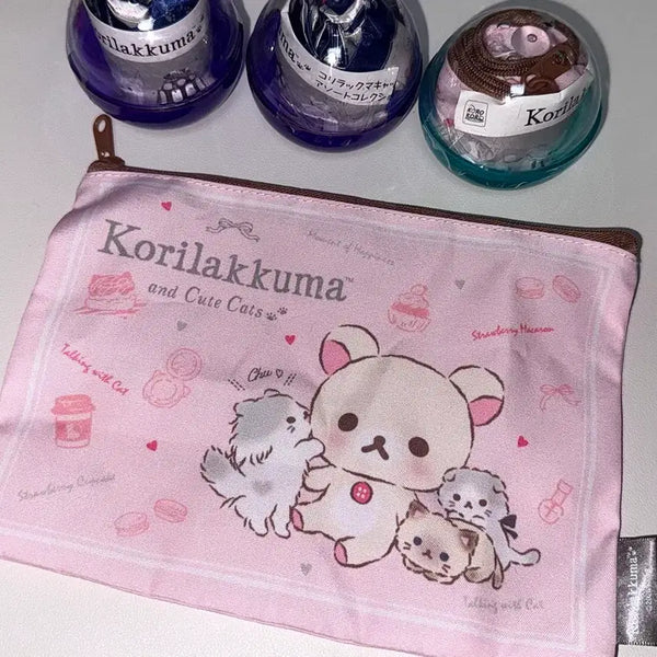 [BUNJANG] Rilakkuma Korilakkuma Pouch Gachapon (Sealed) / (미개봉) 코리락쿠마 파우치 가챠