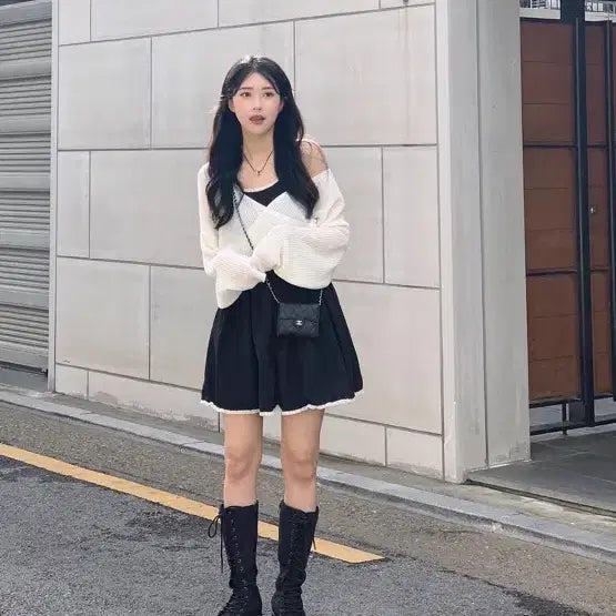 [BUNJANG] Aiden Able Nylon Dress / 에이딘에이블 나일론 원피스