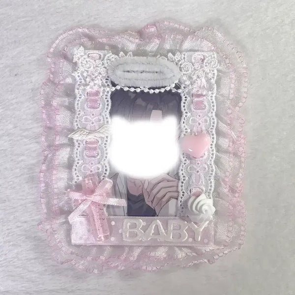 [BUNJANG] Baby Boo Lace Photocard Holder / 베이비부 레이스 포카홀더 양도