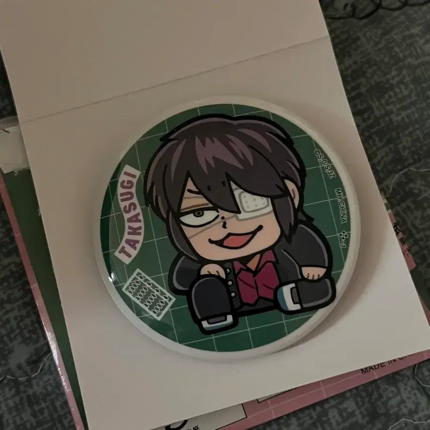 [BUNJANG] Gintama Shinsuke Can Badge / 은혼 신스케 캔뱃지