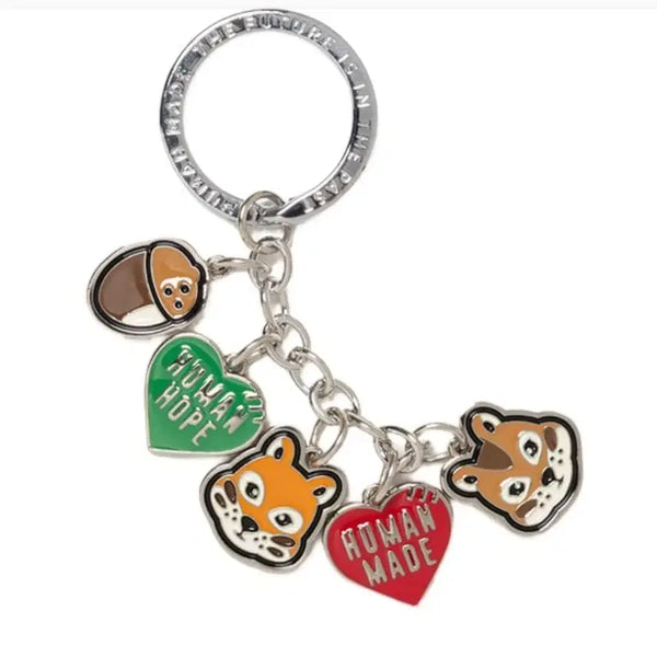 [BUNJANG] Human Made Human Hope Key Charm Silver / 휴먼메이드 휴먼 호프 키링