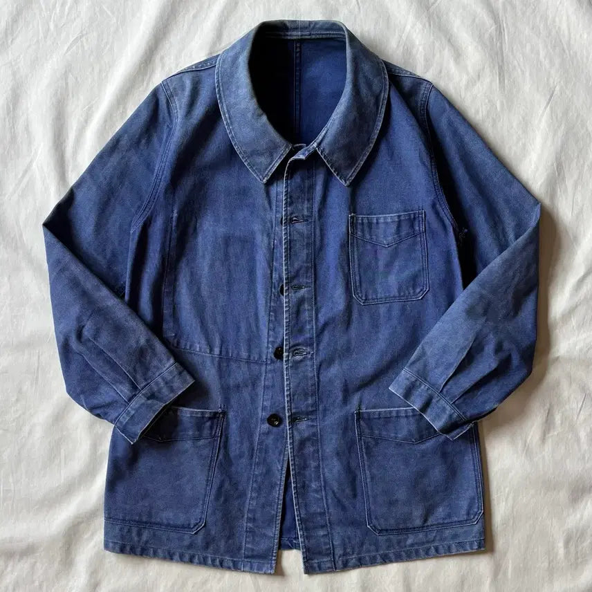 [BUNJANG] 1940s-1950s SOLIDA French Work Jacket / [50] 40~50s 프랑스 SOLIDA 프렌치 워크 자켓