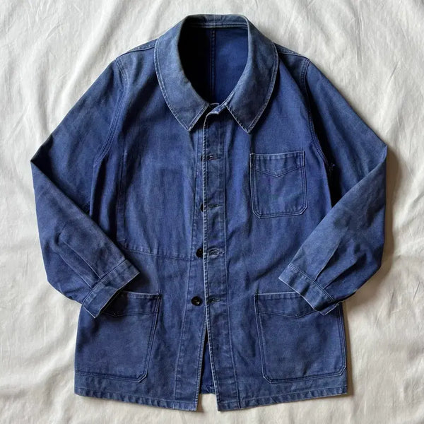 [BUNJANG] 1940s-1950s SOLIDA French Work Jacket / [50] 40~50s 프랑스 SOLIDA 프렌치 워크 자켓