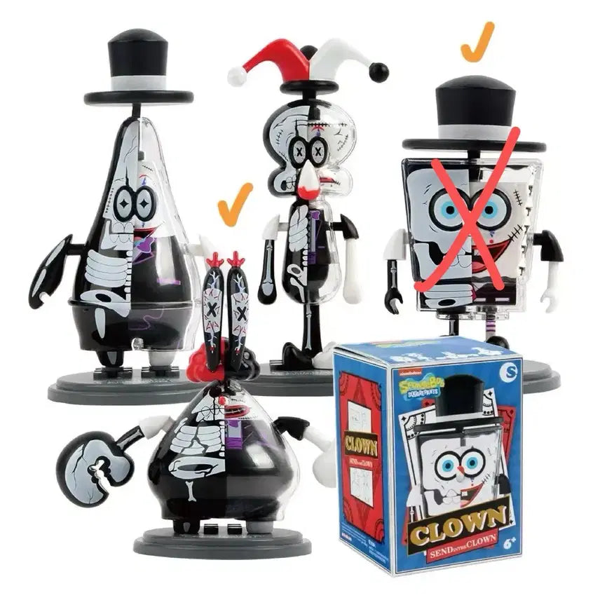 [BUNJANG] SpongeBob Gothic Joker Series Figure Set / 스폰지밥 고딕 조커시리즈 피규어