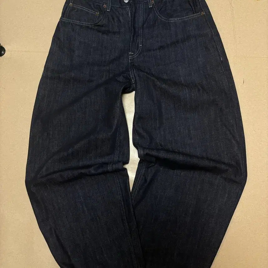 [BUNJANG] Zara Raw Denim Wide Fit Jeans / 자라 생지 데님 32