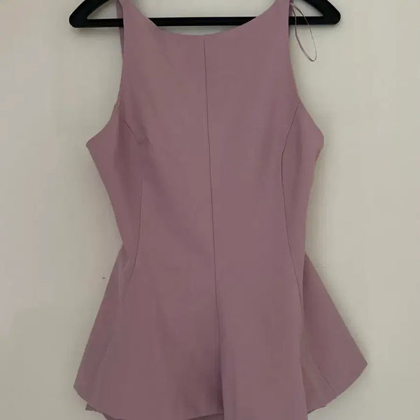 [BUNJANG] Zara Sleeveless Peplum Blouse / (새상품) 자라 민소매 블라우스