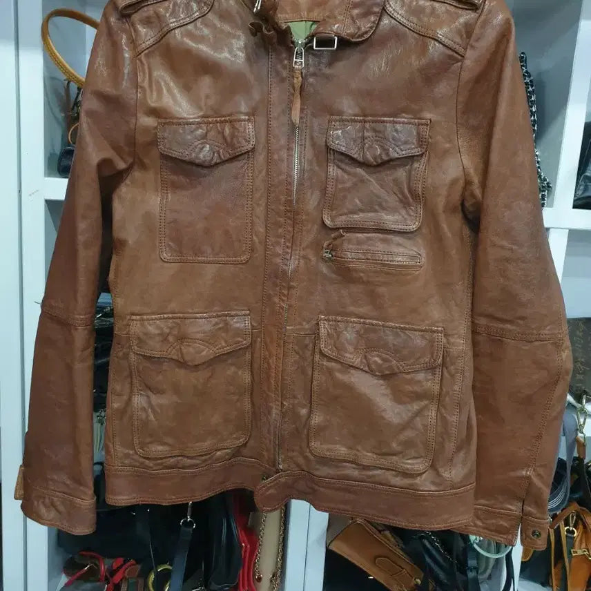 [BUNJANG] TI For Men Genuine Leather Jacket / 티아이포맨 양가죽 자켓 105 100추천