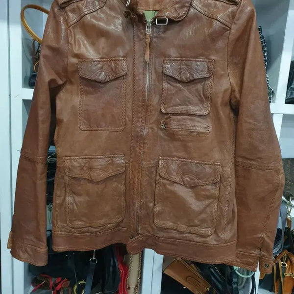 [BUNJANG] TI For Men Genuine Leather Jacket / 티아이포맨 양가죽 자켓 105 100추천