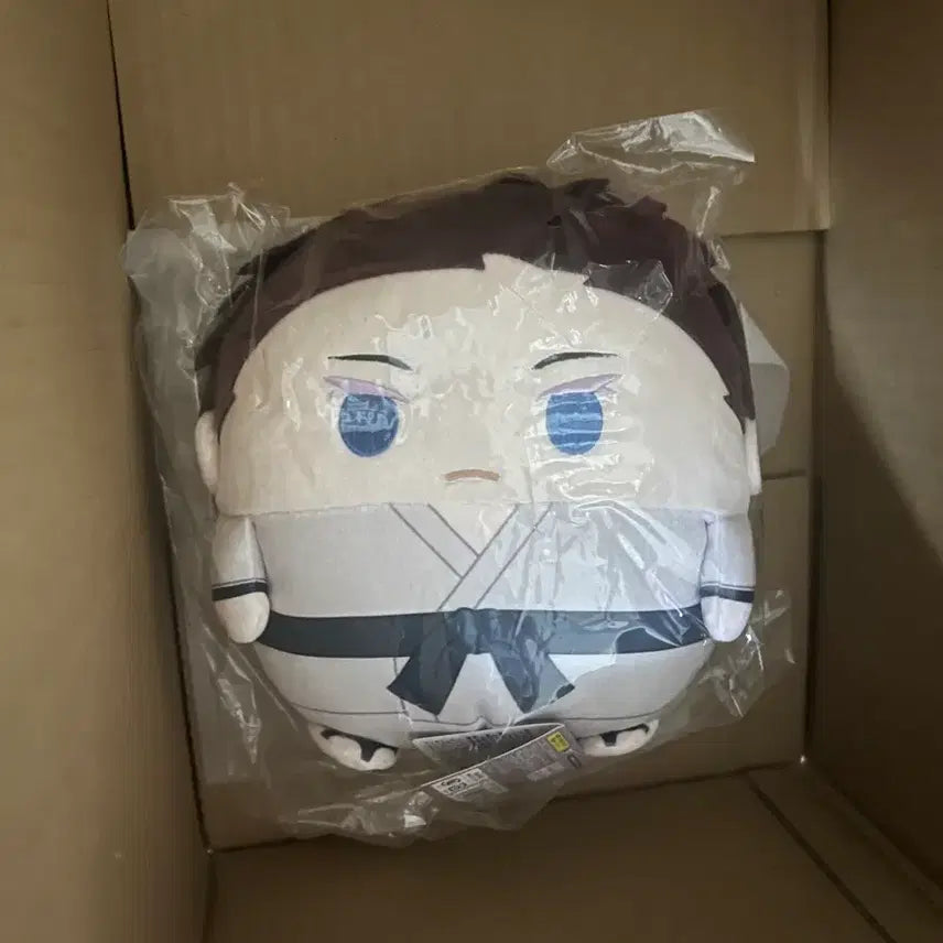 [BUNJANG] Demon Slayer Akaza Hakuji FuwaKororin Doll M Size (Sealed) / 미개봉)귀멸의칼날 아카자 하쿠지 후와코로링 인형 m