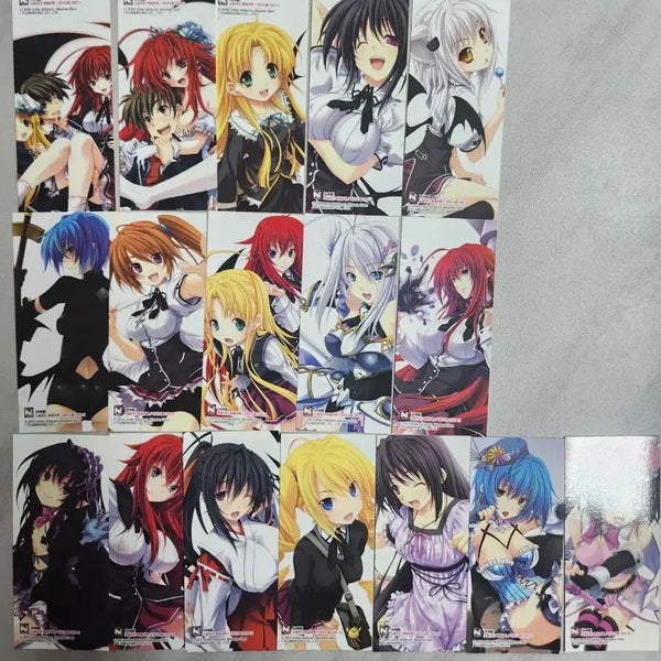[BUNJANG] High School DxD 1-15 Volume Bookmarks Bundle / 하이스쿨 DxD 1~15권 특전부록 책갈피 일괄로 팝니다.