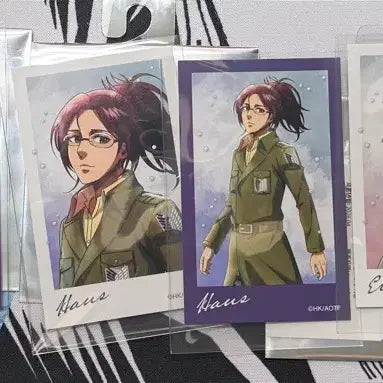 [BUNJANG] Attack on Titan Winter Stroll Trading Cards Set / 진격의거인 겨울 산책 트레이딩 카드 6종 일괄