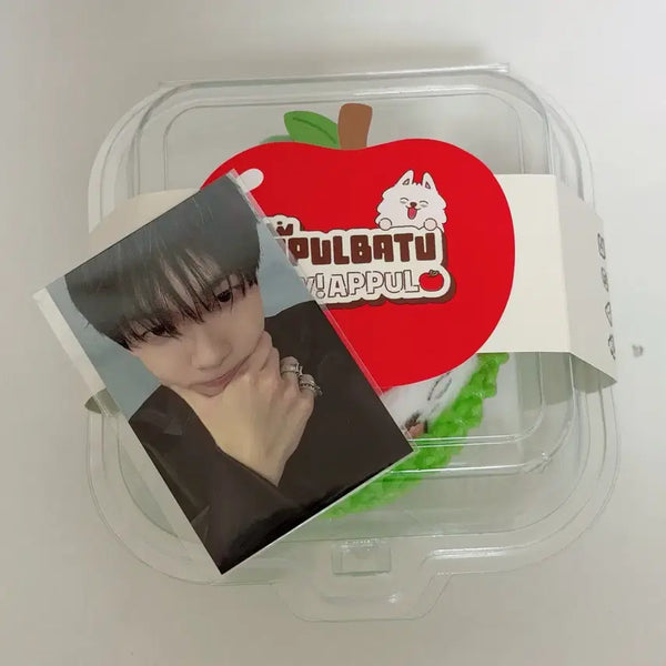 [BUNJANG] Applebatong (Applebatong) Yongmeng Stress Ball + 50,000 KRW POB Photocard + Yongmeng Pin Badge / (미개봉) 애뿔바투 용멍 스트레스볼 + 5만원 특전포카