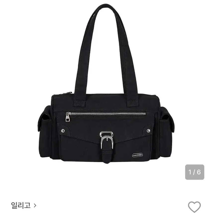 [BUNJANG] Illygo Essential Pocket Bag Black / 일리고 에센셜 포켓 백 블랙