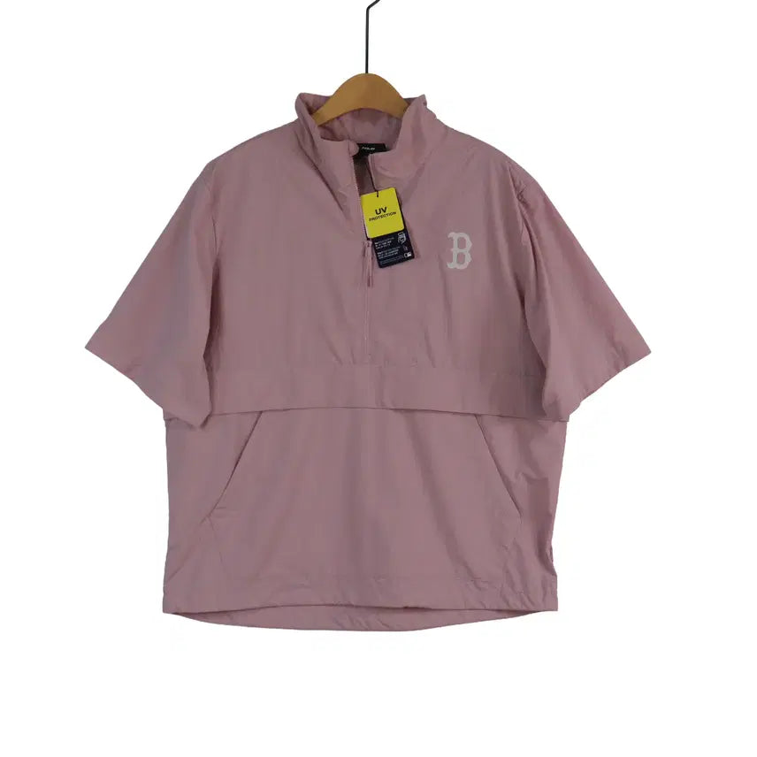 [BUNJANG] MLB Woven Half-Zip Anorak Windbreaker S New / MLB 우븐 반집업 S 새상품 고프코어 아노락 바람막이