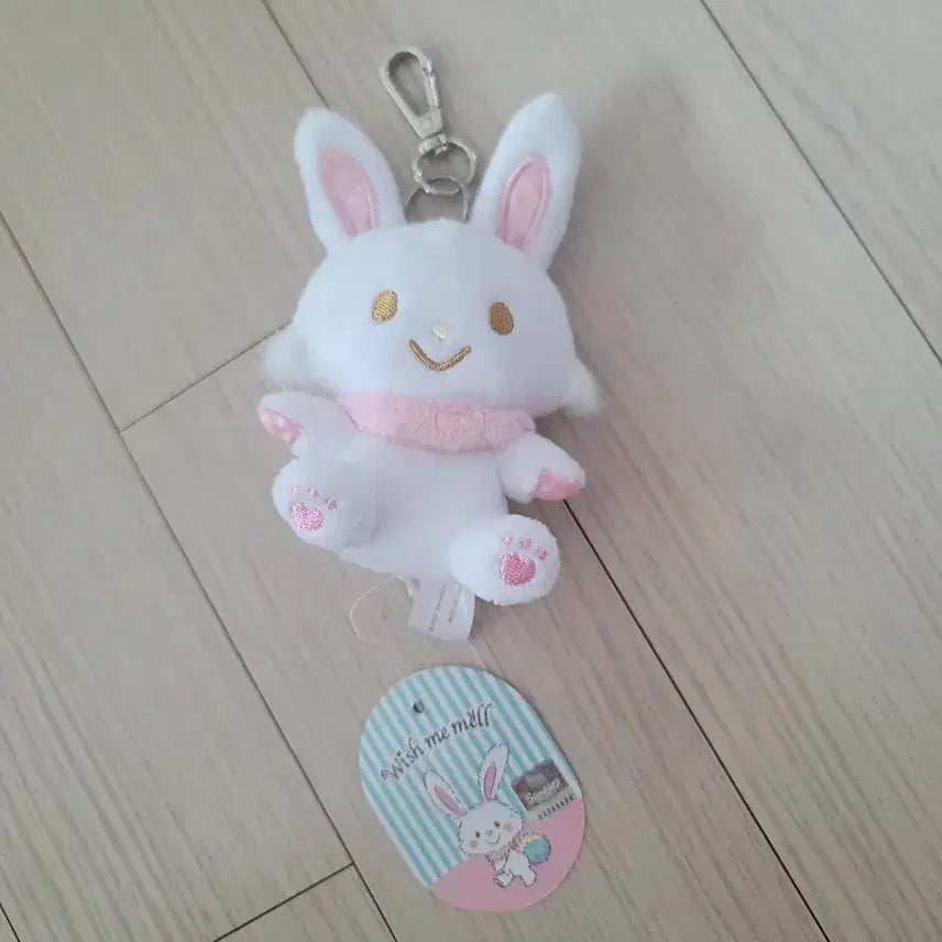 [BUNJANG] Wish Me Mell Rabbit Plush Keychain New / 위시미멜 토끼 인형 키링 새상품