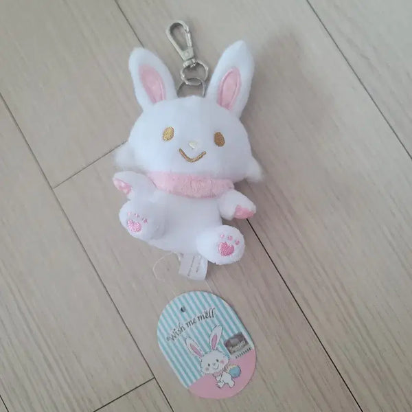 [BUNJANG] Wish Me Mell Rabbit Plush Keychain New / 위시미멜 토끼 인형 키링 새상품