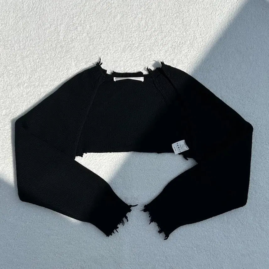 [BUNJANG] TheOpen Product Black Bolero Cardigan / 더오픈프로덕트 블랙 볼레로 가디건