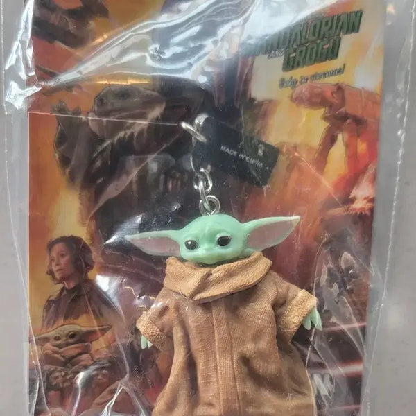 [BUNJANG] The Mandalorian and Grogu Keychain (Grogu) / 만달로리안과 그로구 키체인 (그로구)