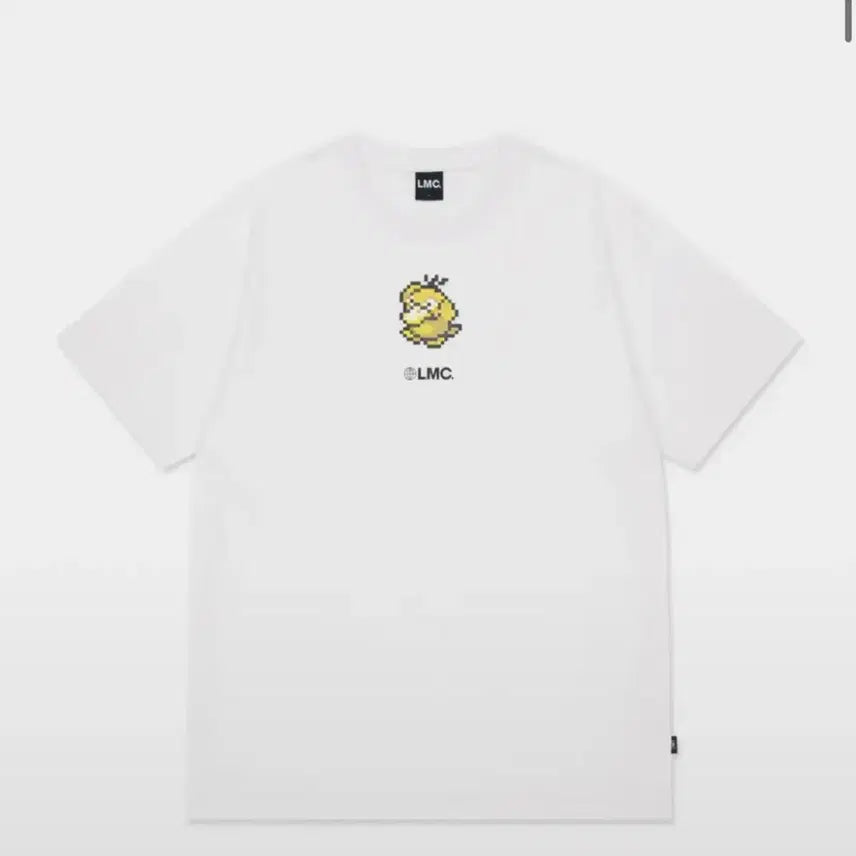 [BUNJANG] Pokemon LMC Short Sleeve T-Shirt Size L / 포켓몬 LMC 고라파덕 반팔티 L사이즈