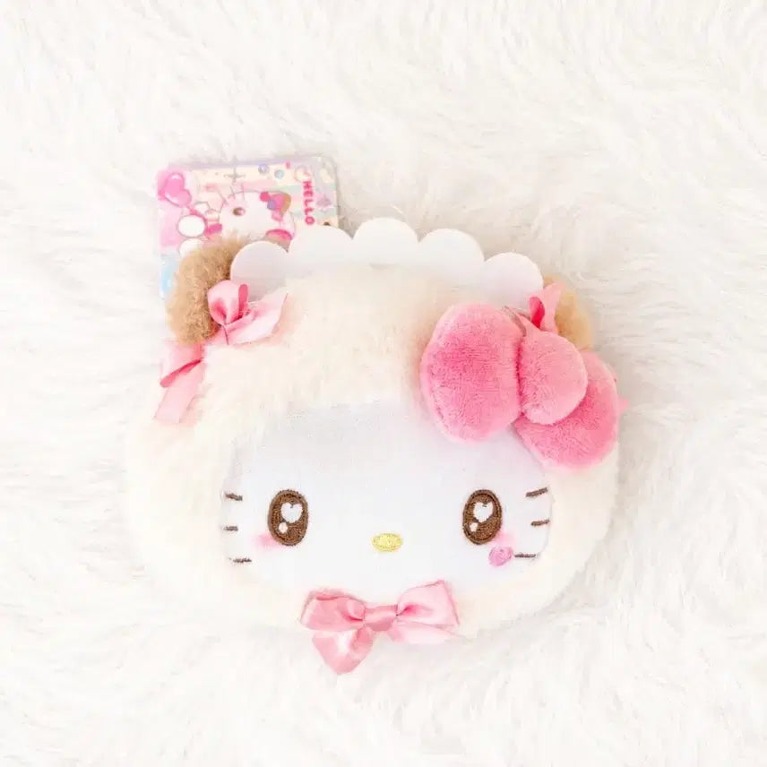 [BUNJANG] Sanrio Hello Kitty Nekoneko Maid Series Pass Case Pouch / 산리오 헬로키티 네코네코 메이드 시리즈 릴패스 케이스 교통카드 파우치