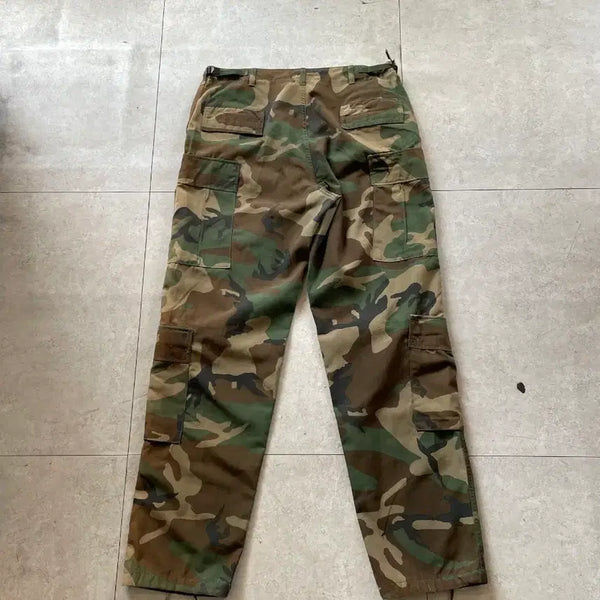 [BUNJANG] US Army Original Air Crew Camo Cargo Pants / us army 오리지널 에어크루 카모 카고 팬츠