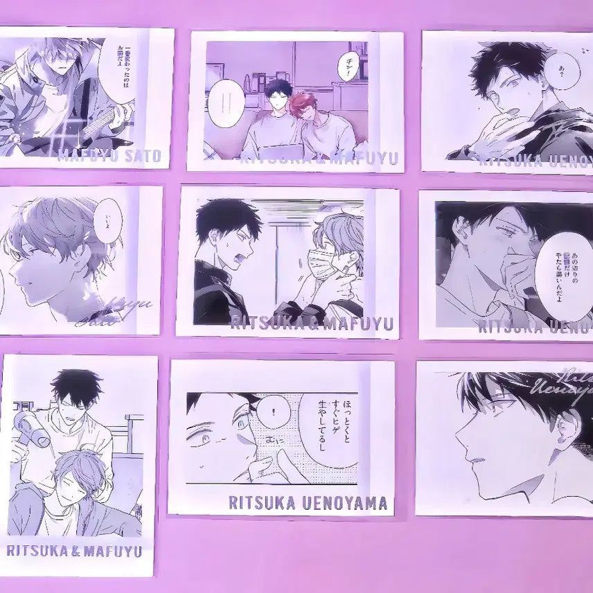 [BUNJANG] GIVEN Bundle Set Pashacore Pashacard 9 Cards / (일괄) 기븐 파샤코레 파샤 9장 일괄 / 리츠마후