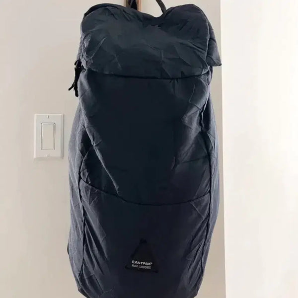 [BUNJANG] Raf Simons x Eastpak 08SS Crinkle Backpack Navy / 이스트팩X라프시몬스 08ss백팩 네이비