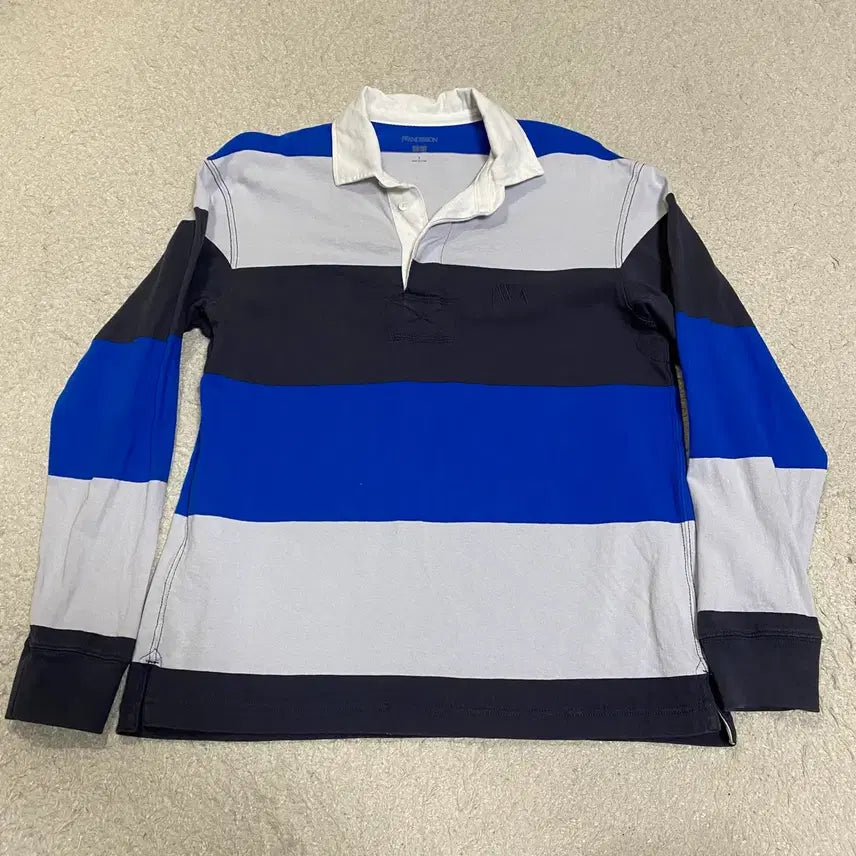 [BUNJANG] Uniqlo x JW Anderson Striped Rugby T-shirt (S) / 유니클로 x JW 앤더슨 스트라이프 럭비 티셔츠 s
