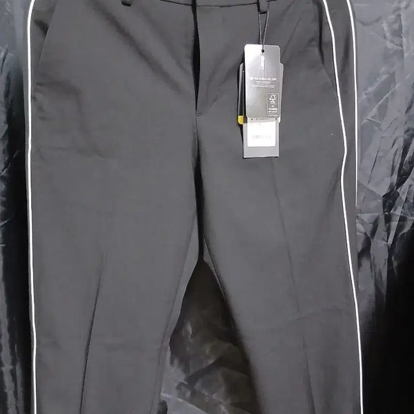 [BUNJANG] Musinsa Standard Piping Slacks Black / 무신사 스탠다드 파이핑 슬랙스