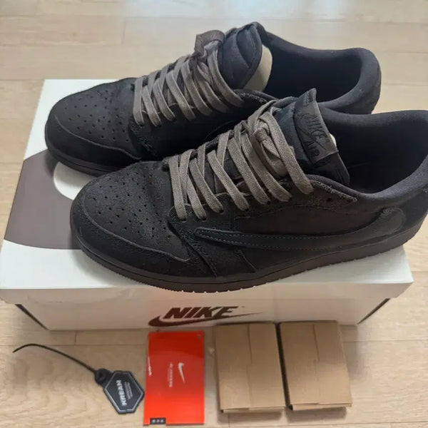 [BUNJANG] Air Jordan 1 Low Travis Scott OG SP Velvet Brown / 조던 1 x 트래비스 스캇 로우 OG SP 벨벳 브라운 265