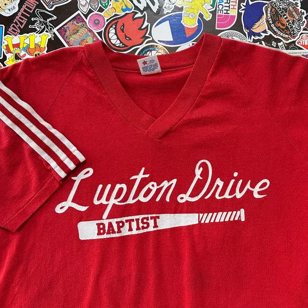 [BUNJANG] 1980s USA Made Vintage Baseball T-Shirt (Jerzees) / 80s USA 베이스볼 빈티지 싱글스티치 티셔츠 M