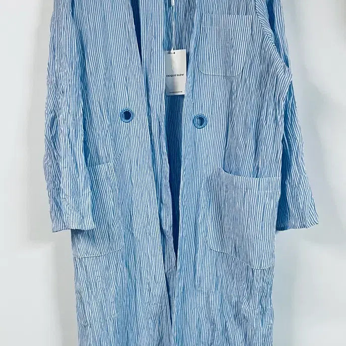 [BUNJANG] Croquis Glow Blue Stripe Summer Robe / croquis glow robe