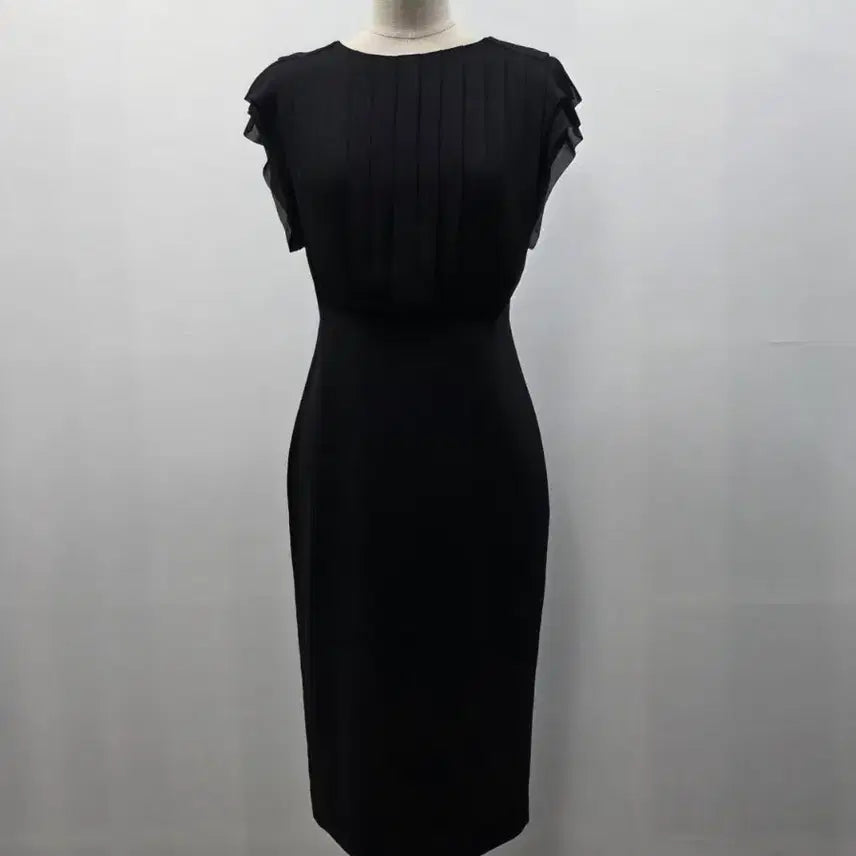 [BUNJANG] Sleeveless Pleated Midi Dress / 1357 모조에스핀 민소매 플리츠 미디 원피스 55