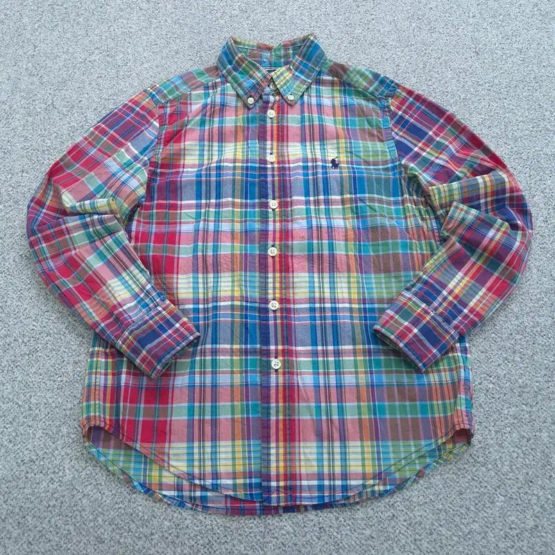 [BUNJANG] Polo Ralph Lauren Kids Long Sleeve Shirt Size S (8) / S (8) 폴로 긴팔 셔츠 키즈 | 0603B07