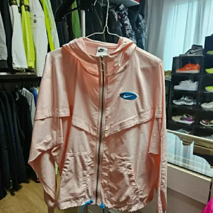 [BUNJANG] Nike Women's Icon Clash Woven Boyfriend Windrunner Jacket / 나이키 여성 아이콘 클래쉬 우븜 보이프렌드 바람막이쟈켓(새상품)