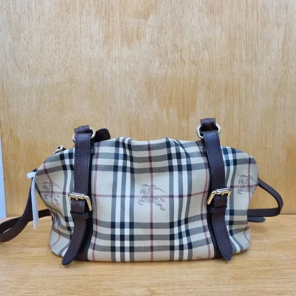 [BUNJANG] Burberry 2-Way Shoulder and Crossbody Bag / 버버리 2way 숄더 앤 크로스백