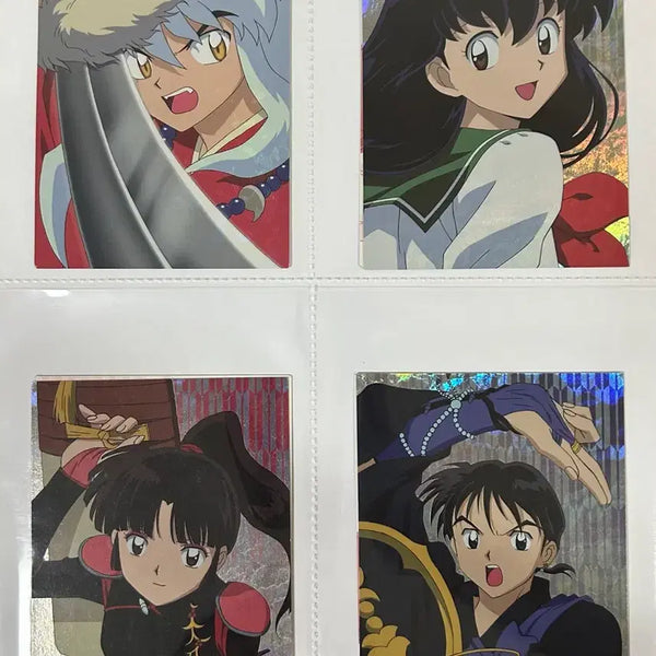 [BUNJANG] Inuyasha Classic Hologram Postcard Card Set / 이누야샤 고전 문구 홀로그램 엽서 카드 모음