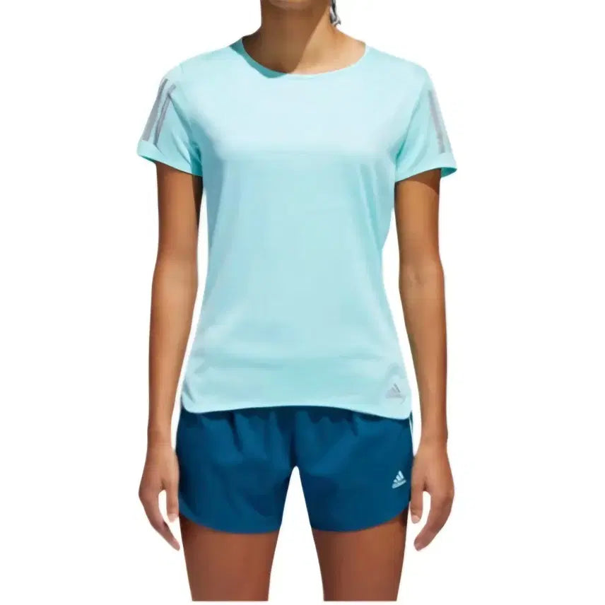 [BUNJANG] Adidas Running Core Climacool T-Shirt / 95) 아디다스 런닝 코어 클라이마쿨 기능성 소재 반팔 카라티 런닝코어