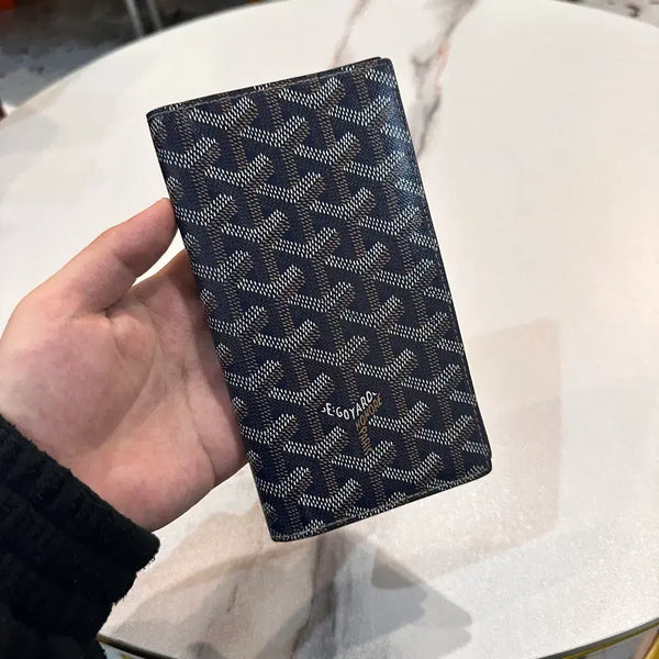[BUNJANG] Goyard Saint-Roch Long Wallet Navy / 고야드 생로슈 장지갑 네이비
