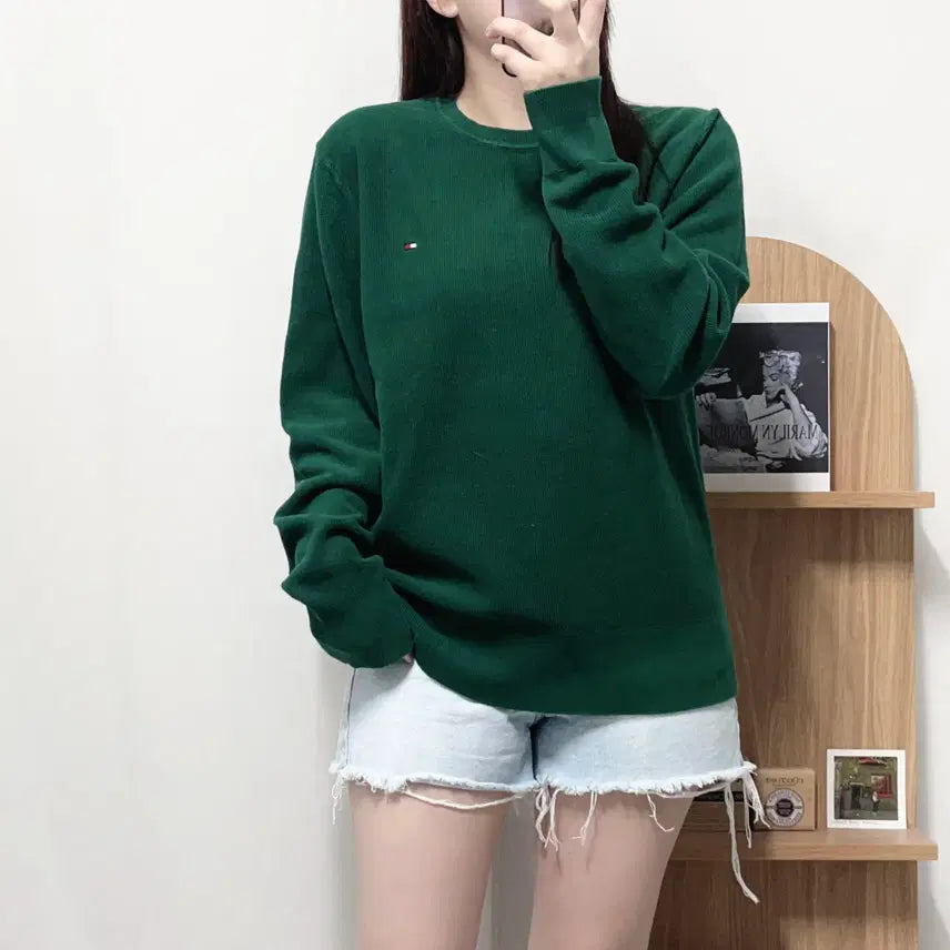 [BUNJANG] Tommy Green Organic Cotton Waffle Knit L / 타미 그린 오가닉코튼 와플니트 [ L ]