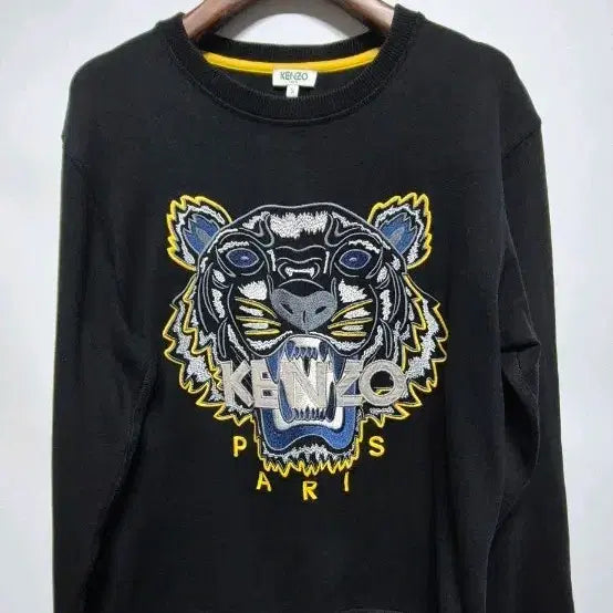 [BUNJANG] Kenzo Black Tiger Sweatshirt Size S / 겐조 정품 블랙 타이거 맨투맨 S