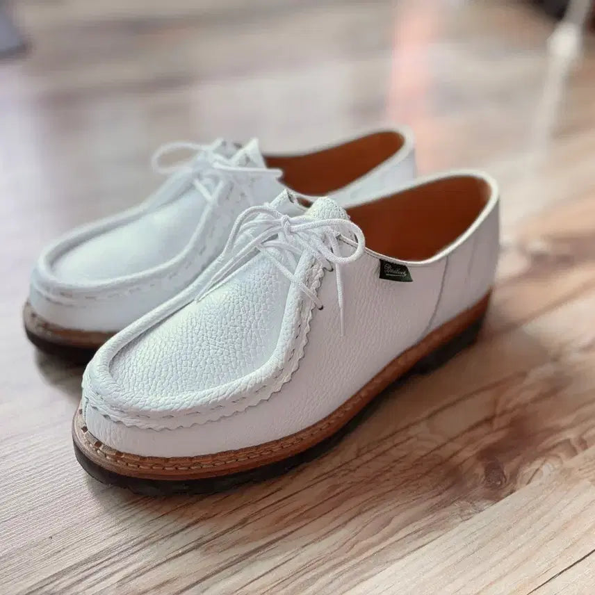 [BUNJANG] Paraboot Michael White Loafers Size 41.5 / 파라부트 몰진 화이트 41.5