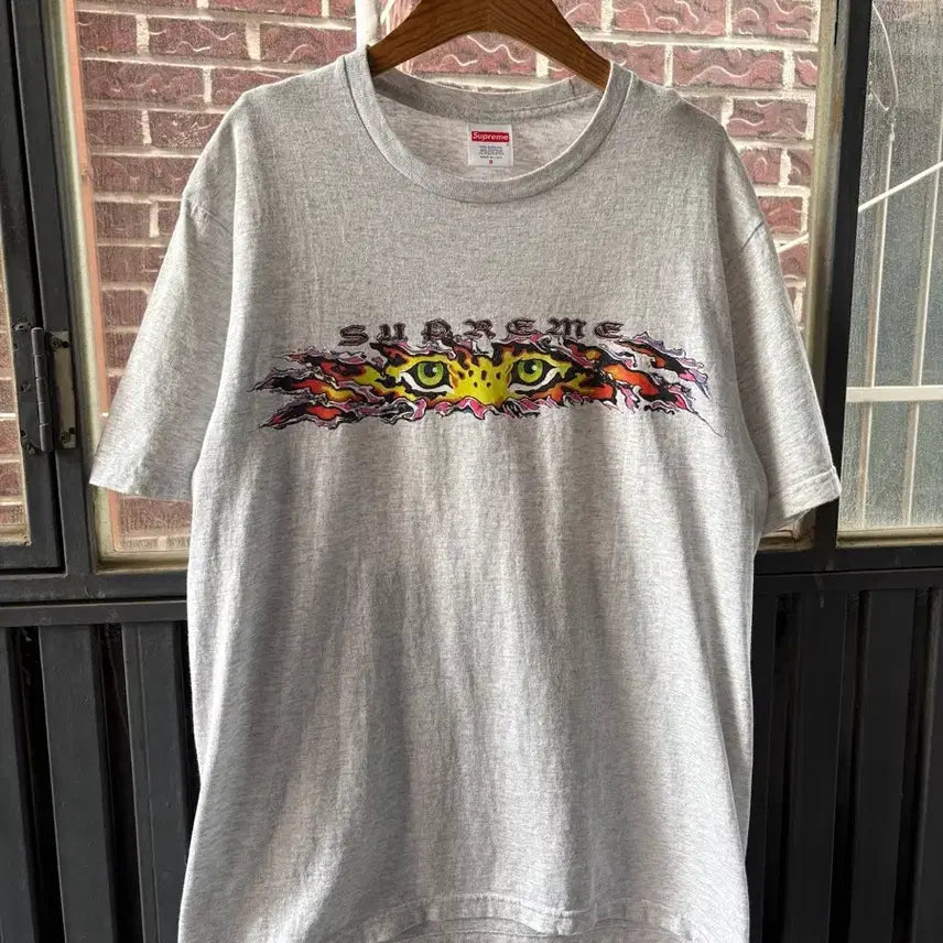[BUNJANG] Supreme Eyes Short Sleeve T-Shirt / Supreme 슈프림 아이즈 반팔 티
