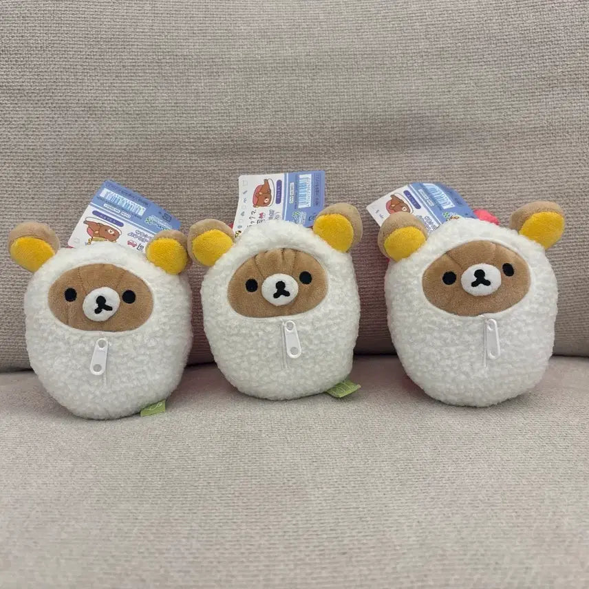 [BUNJANG] Rilakkuma Sushi Plush Keychain / (일괄 구매 시 할인)스시초밥 리락쿠마 인형 키링