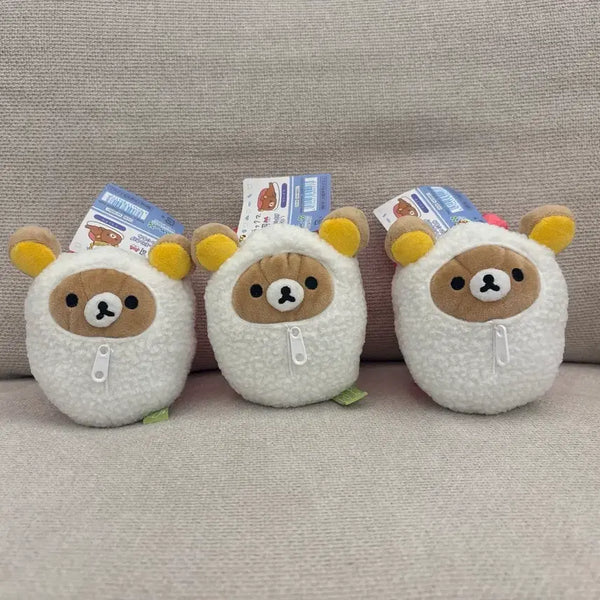 [BUNJANG] Rilakkuma Sushi Plush Keychain / (일괄 구매 시 할인)스시초밥 리락쿠마 인형 키링