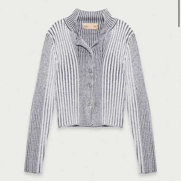 [BUNJANG] Matinkim Snap Knit Cardigan / 마뗑킴 스냅 니트 가디건