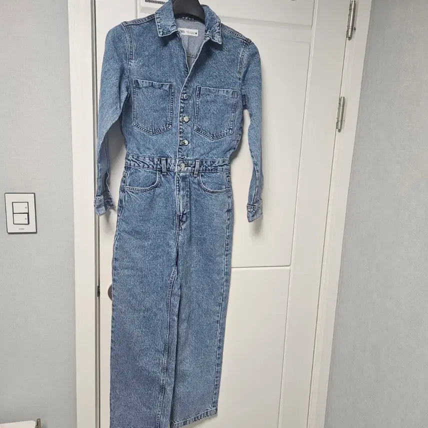 [BUNJANG] Zara Denim Jumpsuit XS / [새제품] ZARA 자라 데님 점프수트