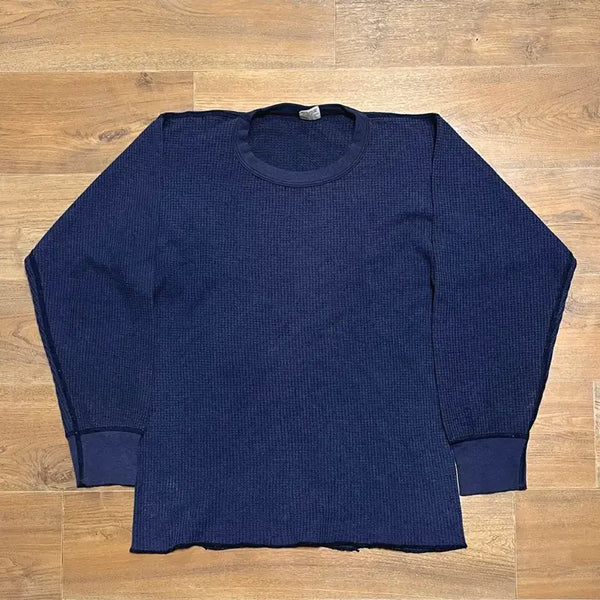 [BUNJANG] 70s Vintage Thermal Waffle Long Sleeve T-Shirt / 70s 빈티지 써멀 와플 롱슬리브