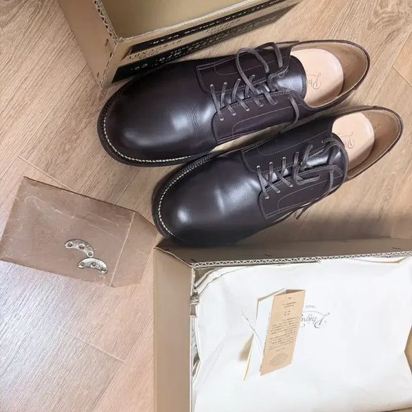 [BUNJANG] Figbell Service Shoes Burgundy 7.5 / 피그벨 서비스슈즈 버건디 / 7.5